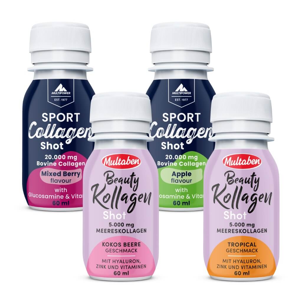Kollagen Shot Probierset (4x60ml) Sport- und Beauty-Kollagen
