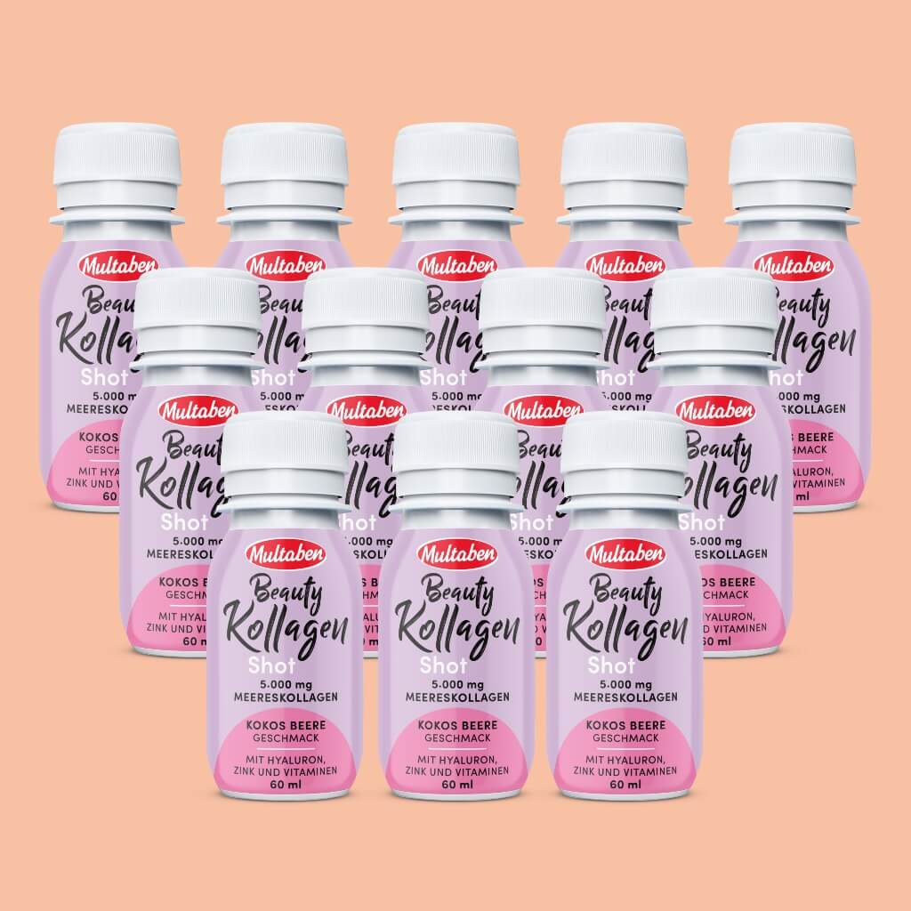 Multaben Beauty Kollagen Shot Kokos Beere | 60ml